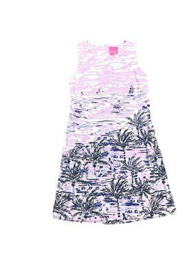 Lilly Pulitzer Gellar Shift Dress Purple Iris On The Horizon Size Small Hawaiian